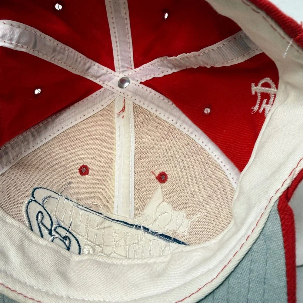 Vintage New Era Mark McGwire 62 Home Run Record Hat St Louis Cardinals Red USA